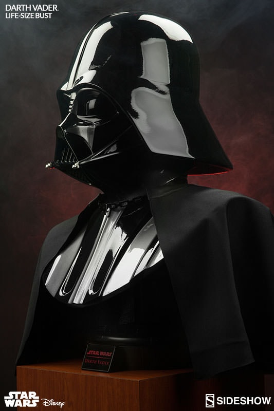 Star Wars Darth Vader Life Size Bust by Sideshow Collectible