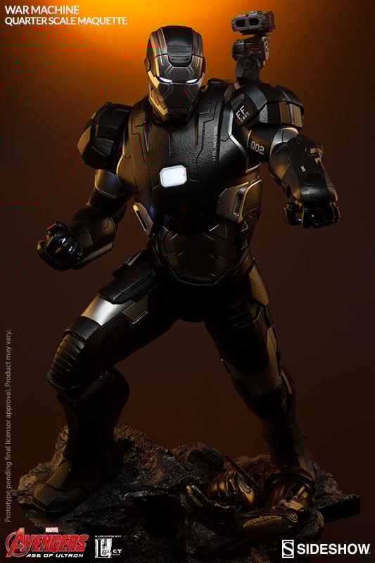 Marvel War Machine Maquette by Sideshow Collectibles | Sideshow