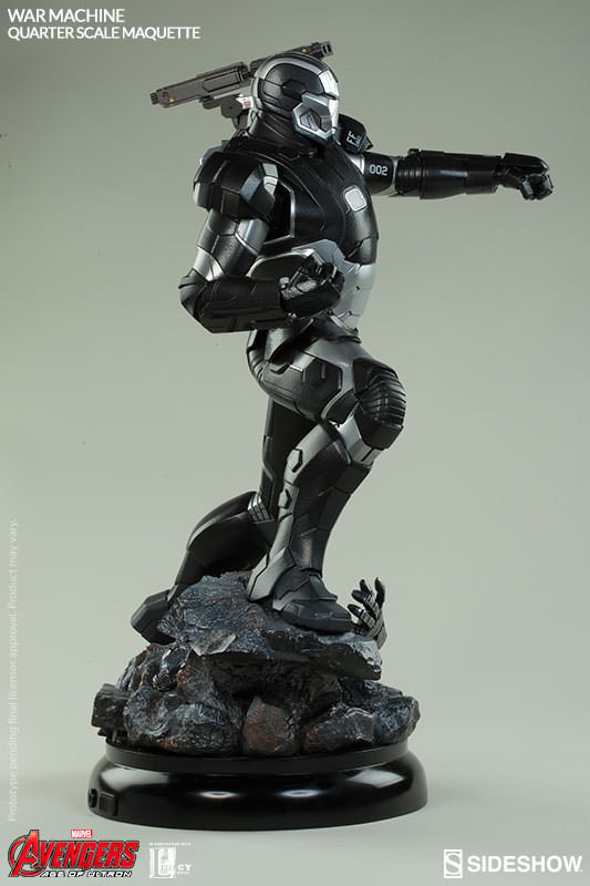 Marvel War Machine Maquette  Exclusive Edition (Prototype Shown) View 6