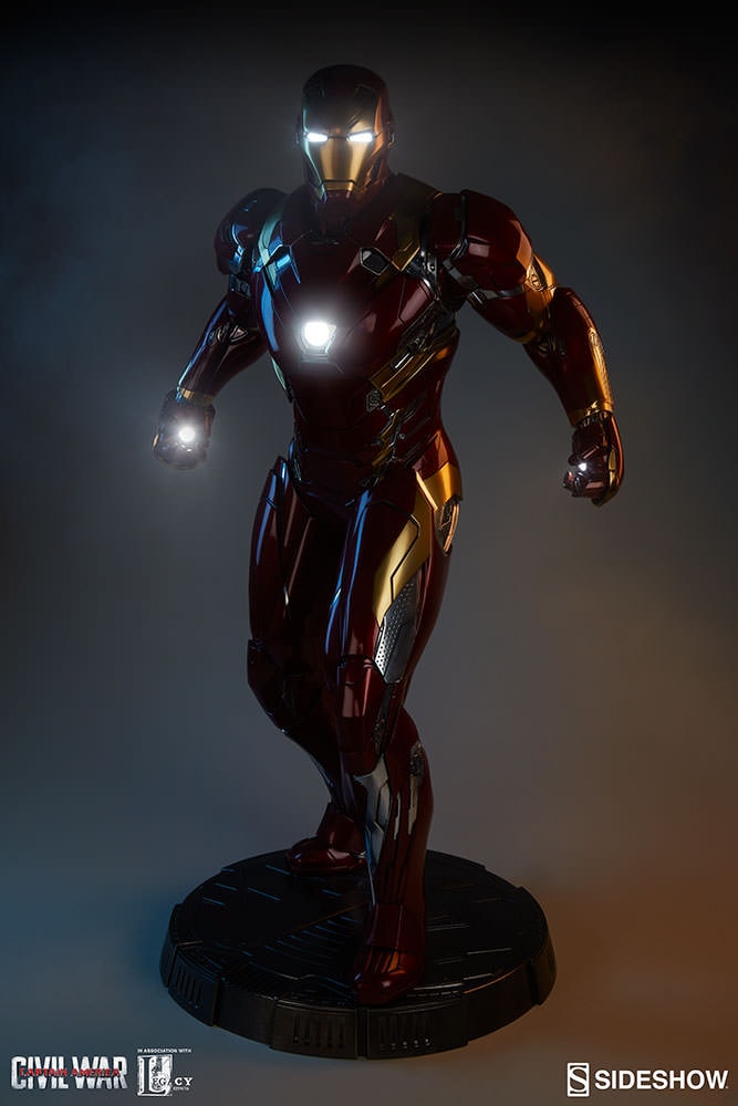 Marvel Iron Man Mark XLVI Legendary Scale TM Figure Sideshow