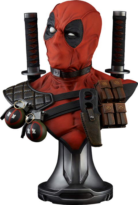 Marvel Deadpool Life-Size Bust by Sideshow Collectibles