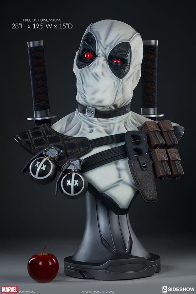 Marvel Deadpool X-Force Life-Size Bust by Sideshow Collectib