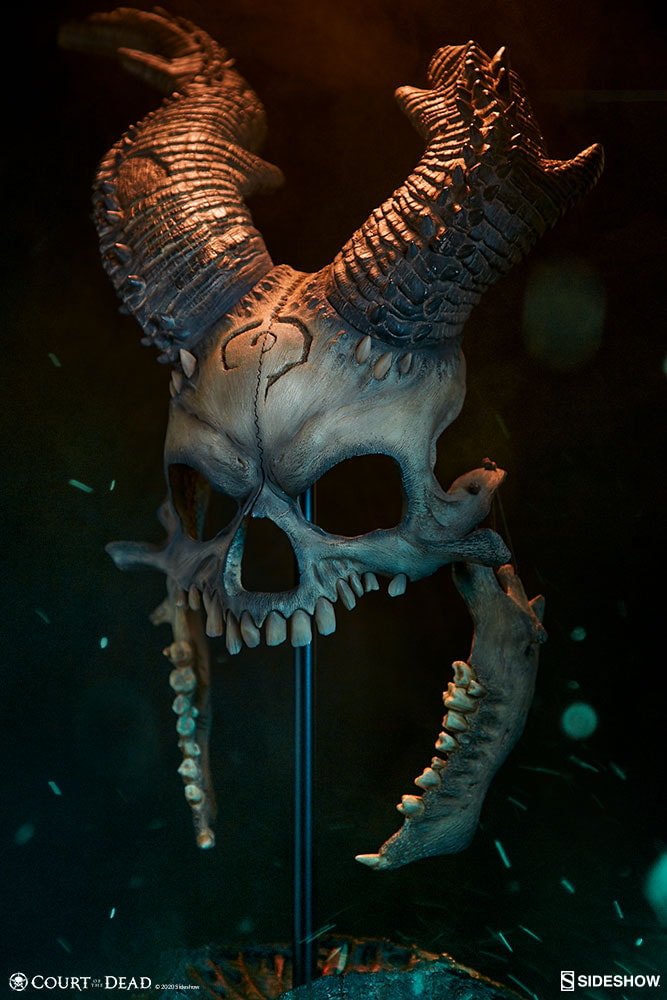 Court of the Dead Kier: Bane of Heaven Mask Life-Size Replica  View 3