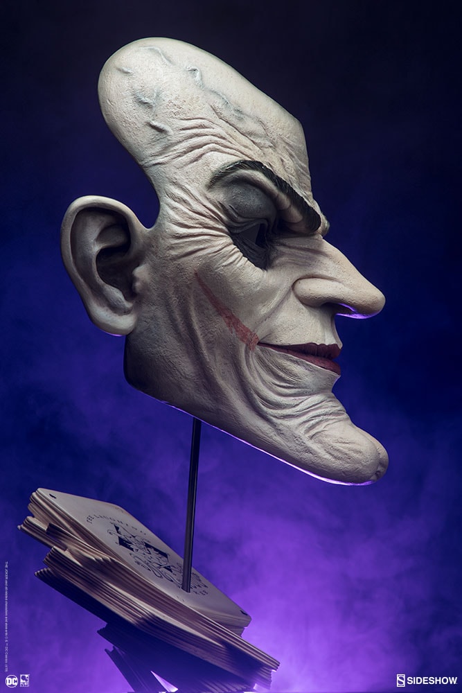 DC Comics The Joker Life-Size Bust by Sideshow Collectibles