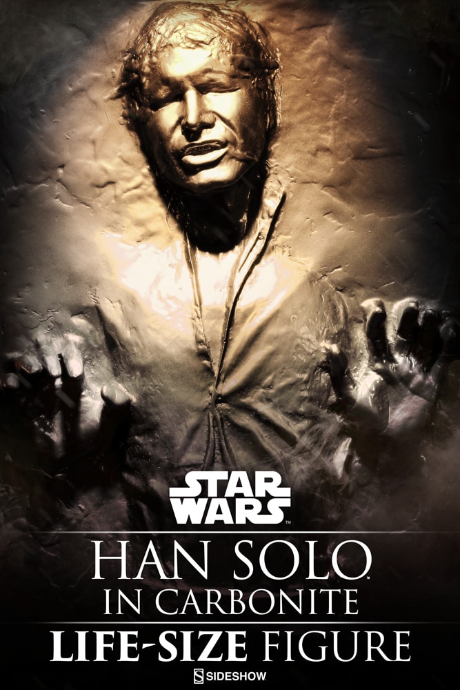 Han Solo in Carbonite- Prototype Shown