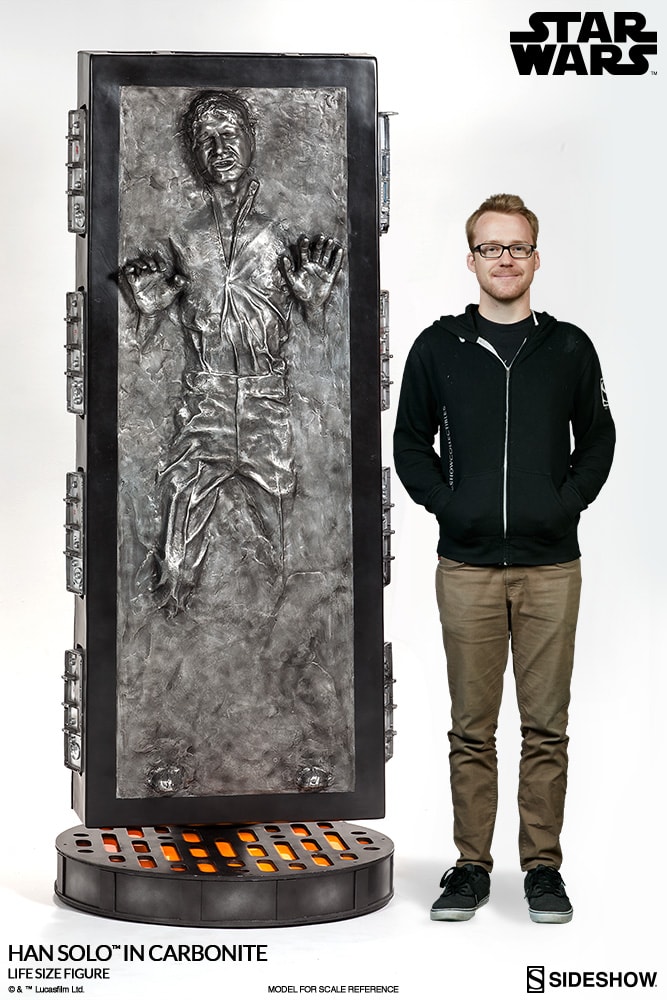 Sideshow han solo carbonite sale