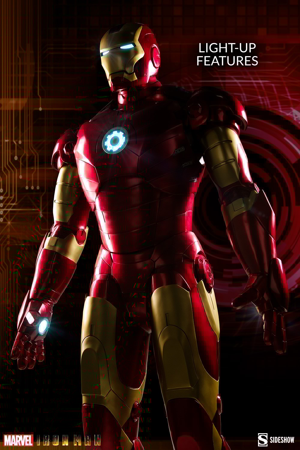 Marvel Iron Man Mark III Life-Size Figure by Sideshow Collec