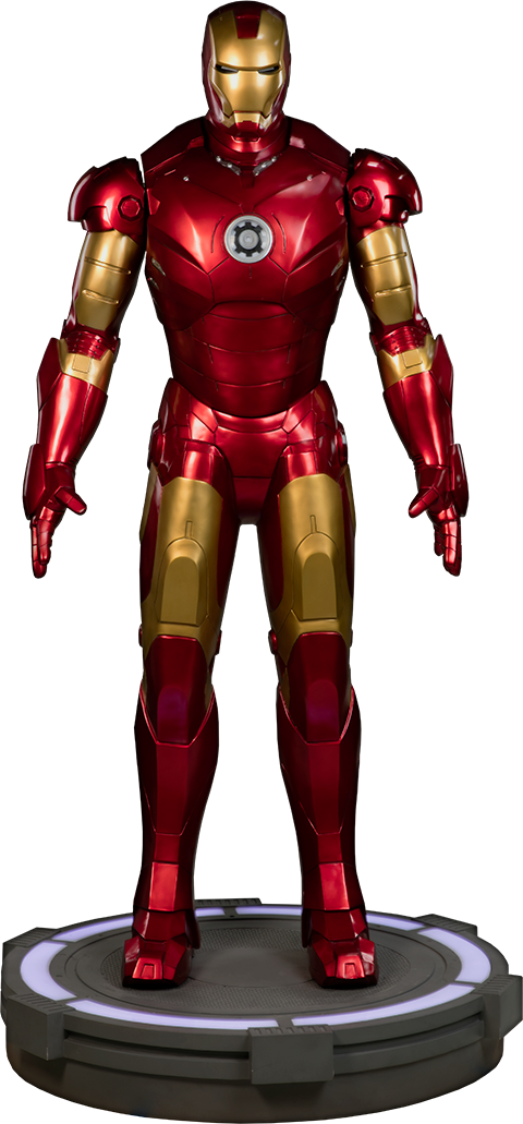 Big iron man action figure deals