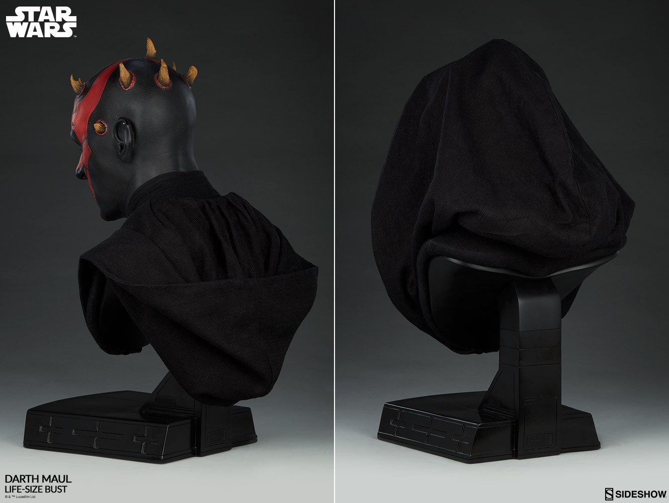 Star Wars Darth Maul Life-Size Bust by Sideshow Collectibles