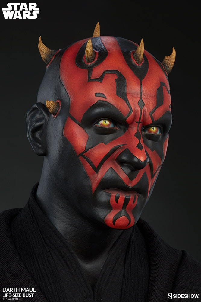 Star Wars Darth Maul Life-Size Bust by Sideshow Collectibles