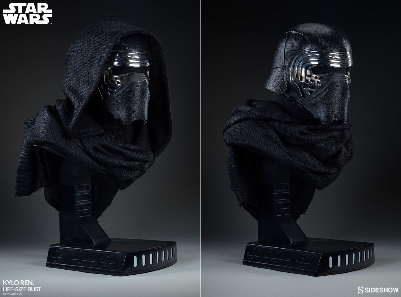 Star Wars Kylo Ren Life-Size Bust by Sideshow Collectibles
