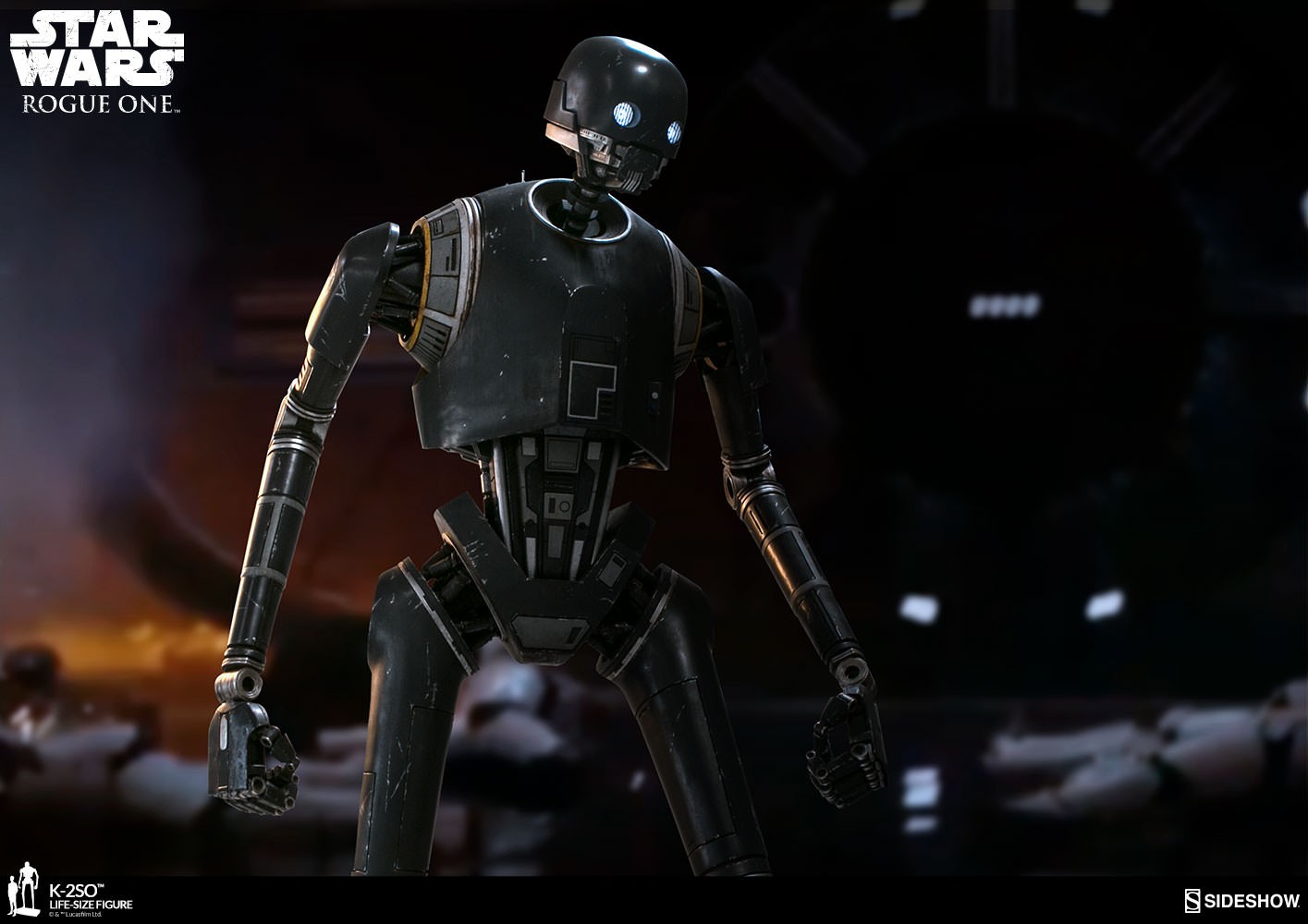 Star Wars K-2SO Life-Size Figure  (Prototype Shown) View 3