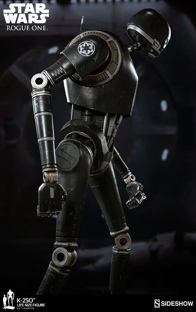 Star Wars K-2SO Life-Size Figure by Sideshow Collectibles
