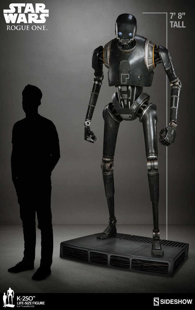 Star Wars K-2SO Life-Size Figure  (Prototype Shown) View 8