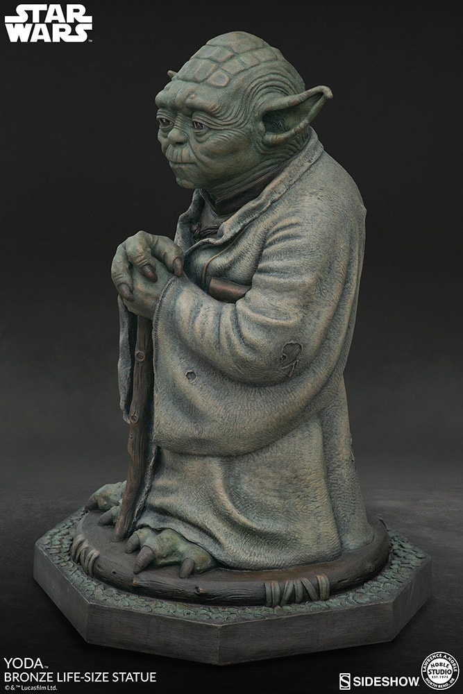 Yoda life discount size statue