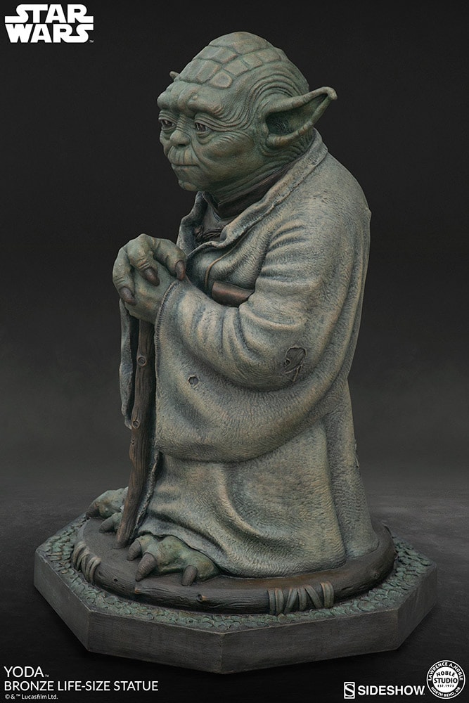 Lot #742 - LUCASFILM - Limited Edition Bronze Yoda Fountain Maquette