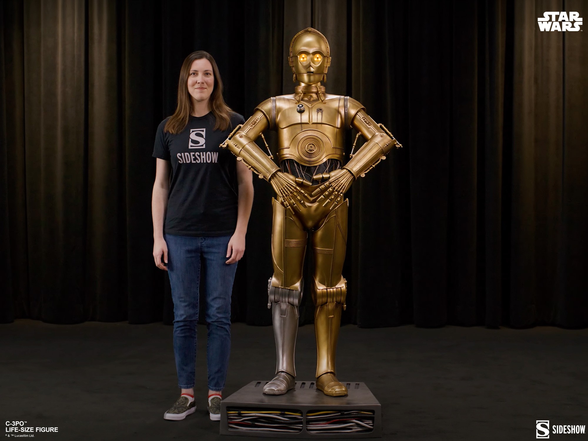 【受注生産品】 Sideshow by Figure Life-Size C-3PO Collectibles Sideshow | SF・ファンタジー・ホラー