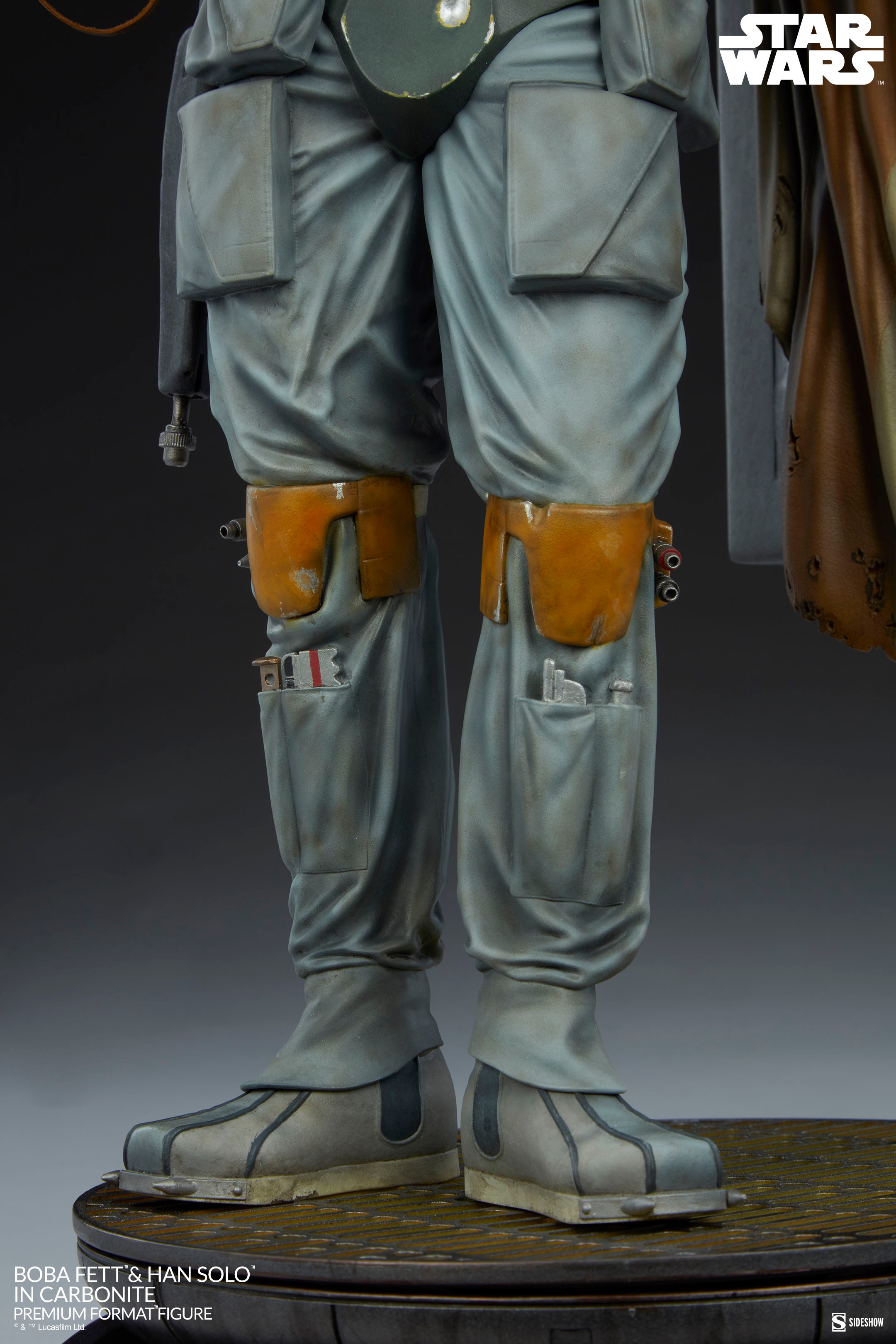 Boba Fett and Han Solo in Carbonite (Prototype Shown) View 5