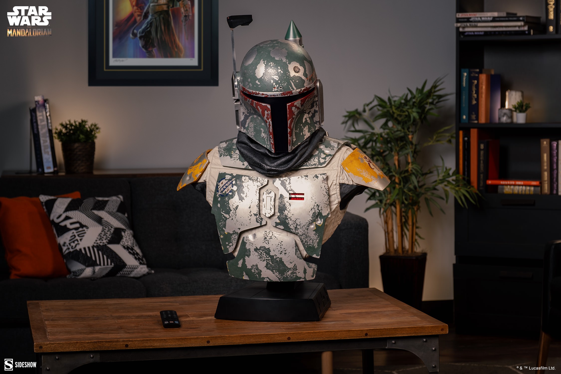 Star Wars Boba Fett™ Life-Size Bust  (Prototype Shown) View 1