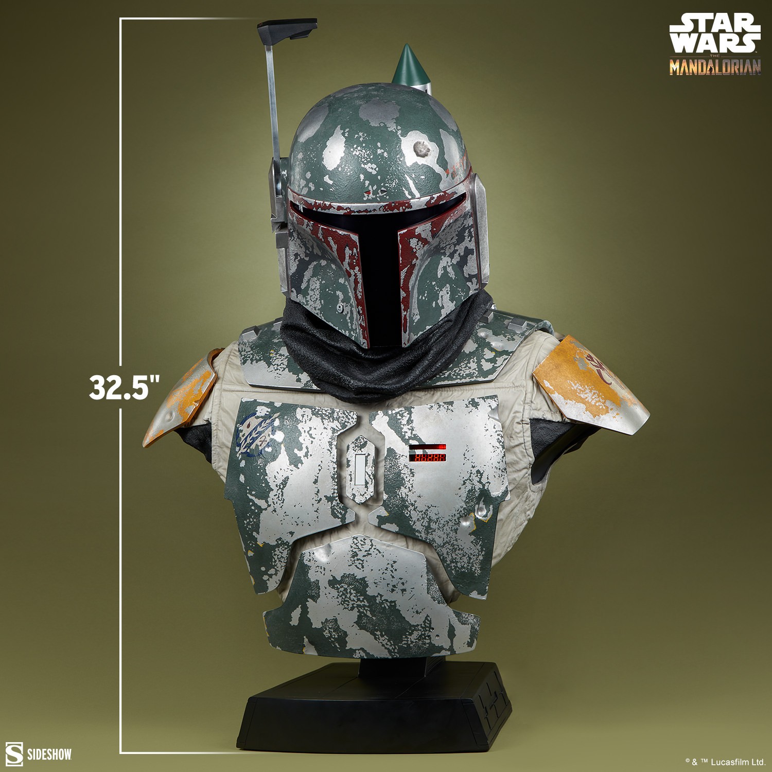 Boba Fett Life-Size Bust by Sideshow Collectibles | Sideshow Boba Fett Life-Size Bust by Sideshow Collectibles | Sideshow