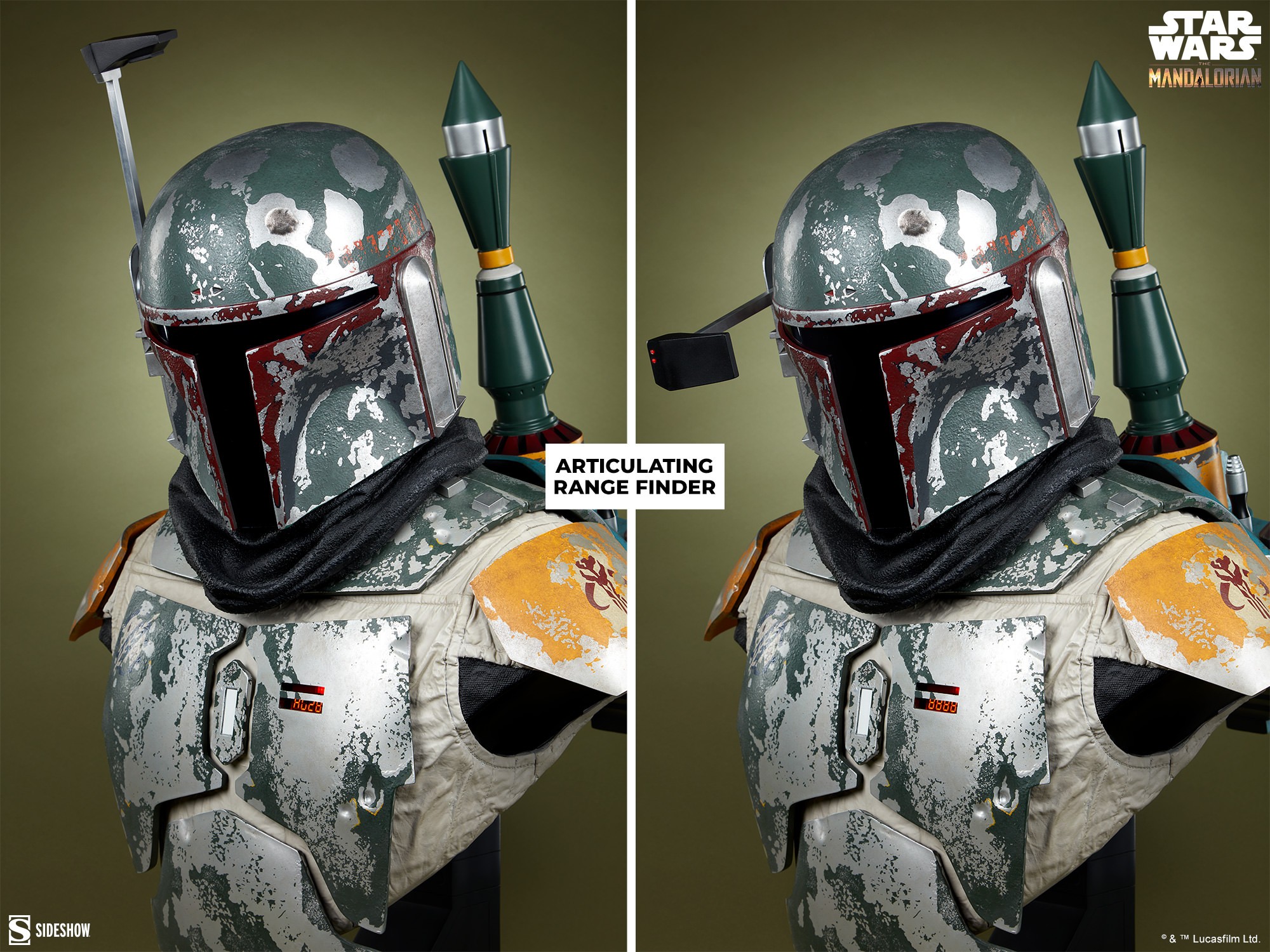 Star Wars Boba Fett™ Life-Size Bust  (Prototype Shown) View 14