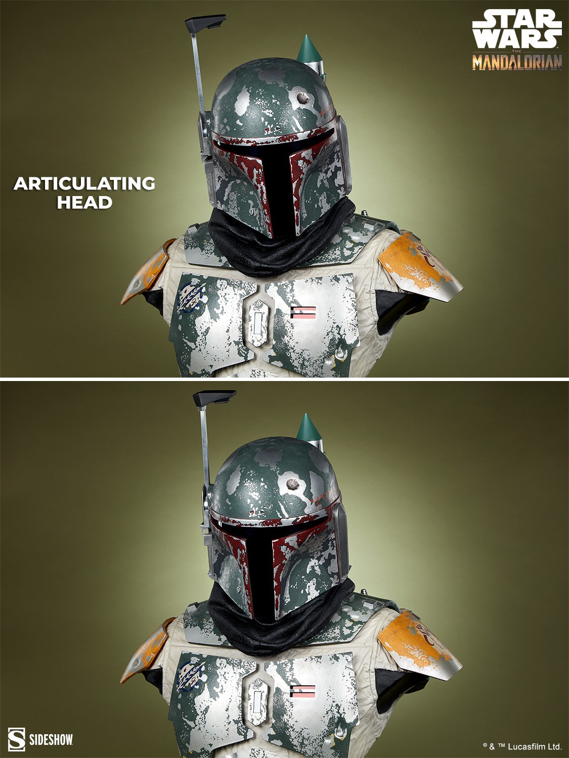Star Wars Boba Fett™ Life-Size Bust  (Prototype Shown) View 15