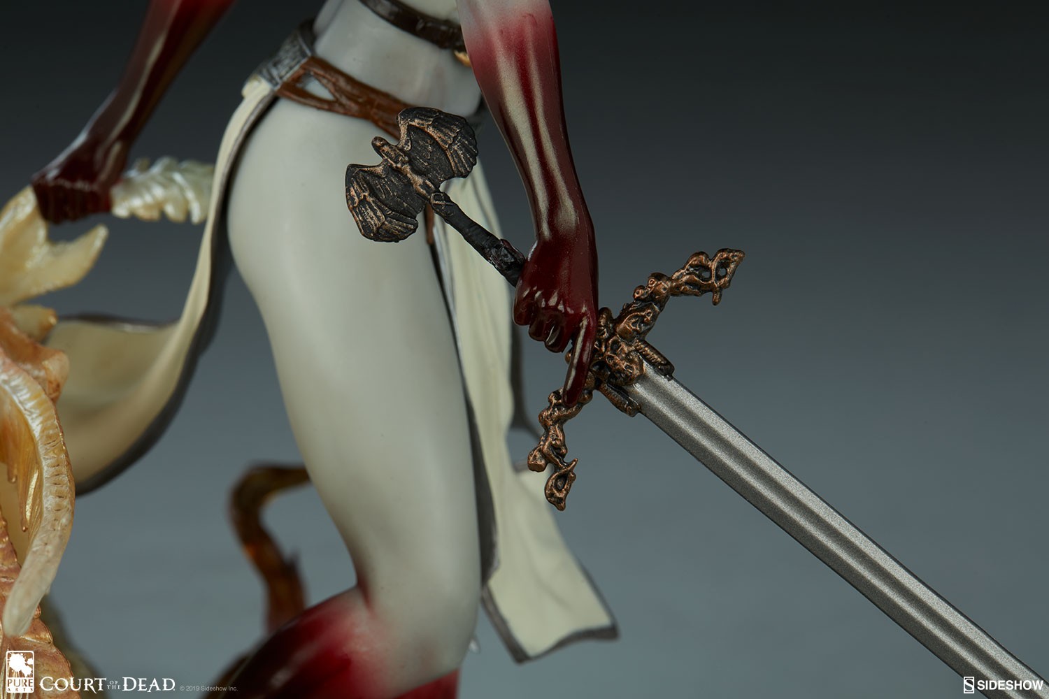 Court of the Dead Kier - Valkyries Revenge Statuette  View 16
