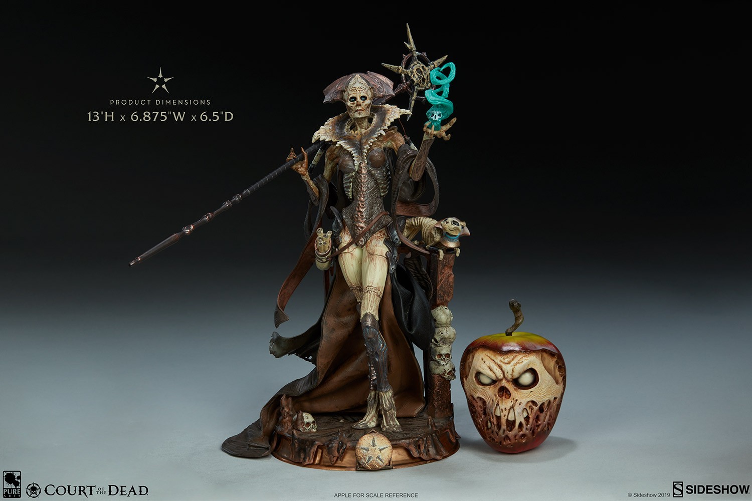 Court of the Dead Xiall - Osteomancers Vision Figure