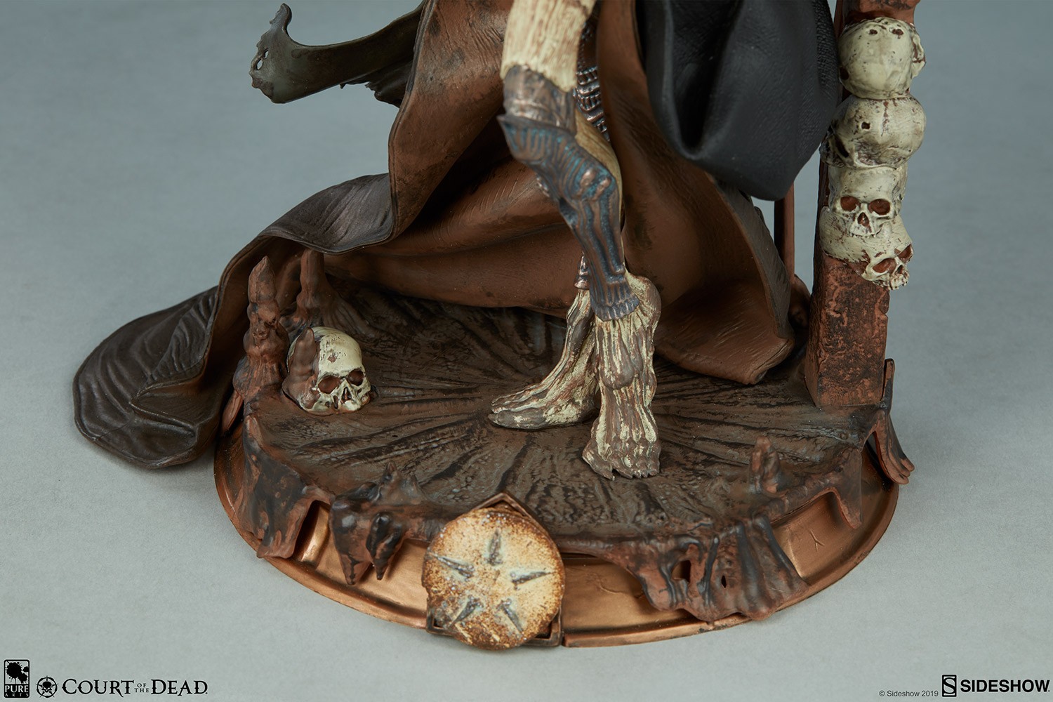 Court of the Dead Xiall - Osteomancers Vision Statuette  View 15