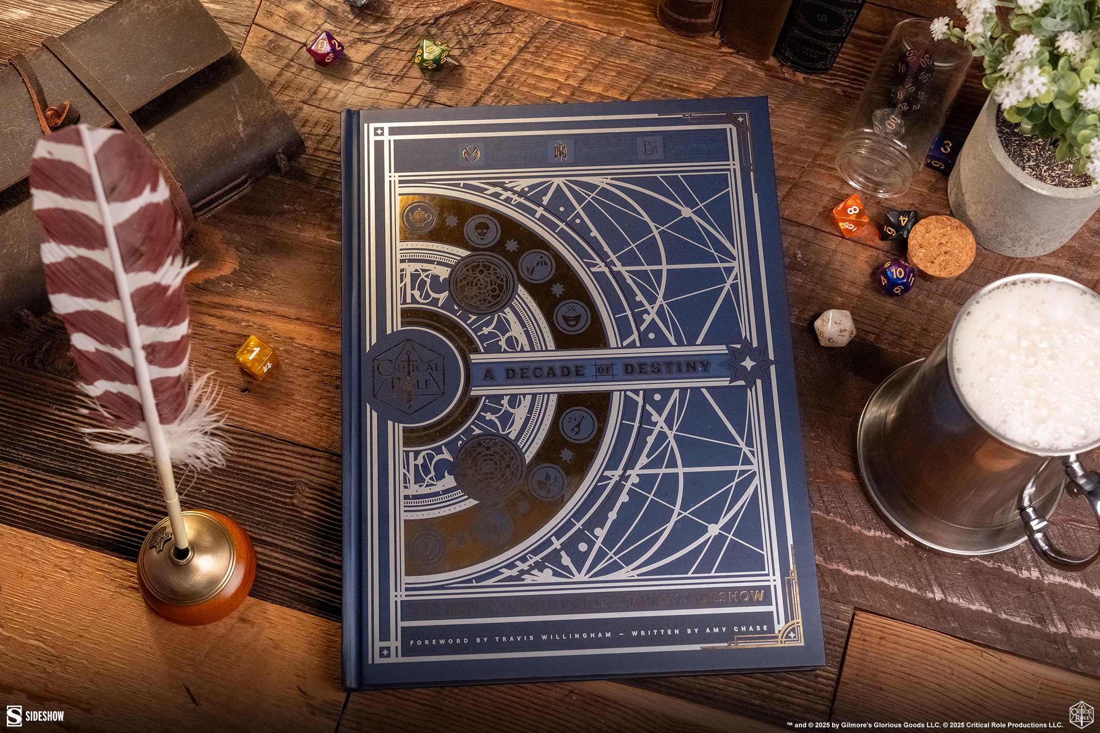 Critical Role A Decade of Destiny: The Critical Role Collection by Sideshow Book  Collector Edition (Prototype Shown) View 1