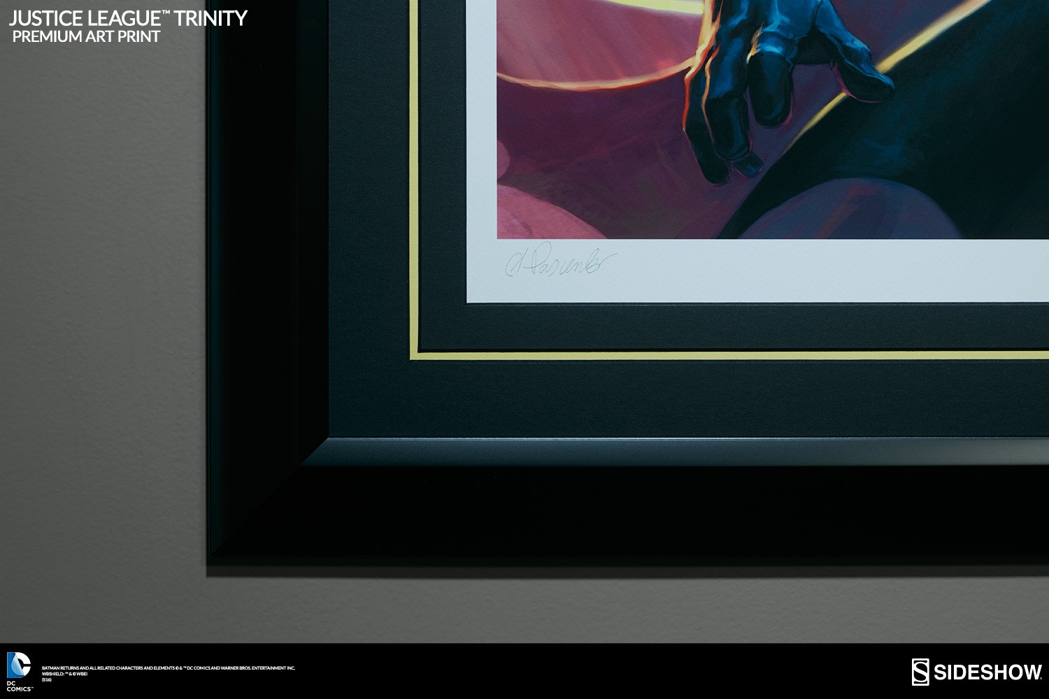 DC Comics Justice League Trinity Art Print  View 7