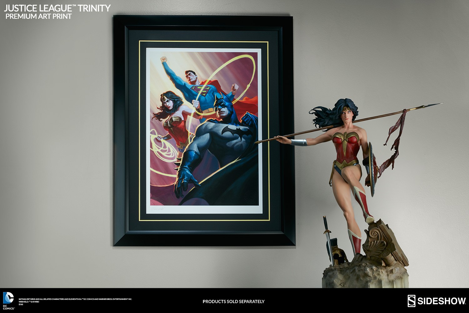 DC Comics Justice League Trinity Art Print  View 9