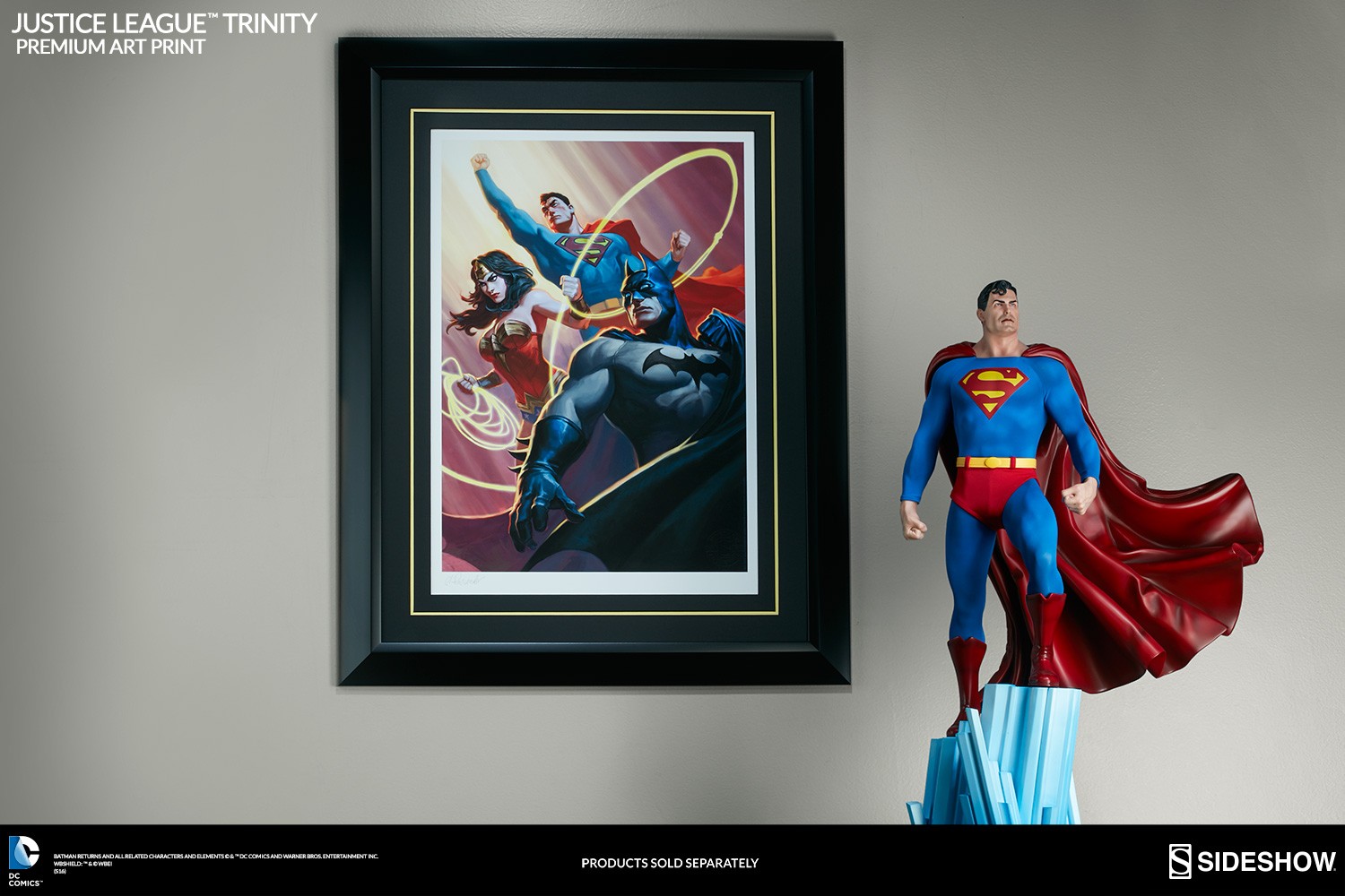 DC Comics Justice League Trinity Art Print  View 10