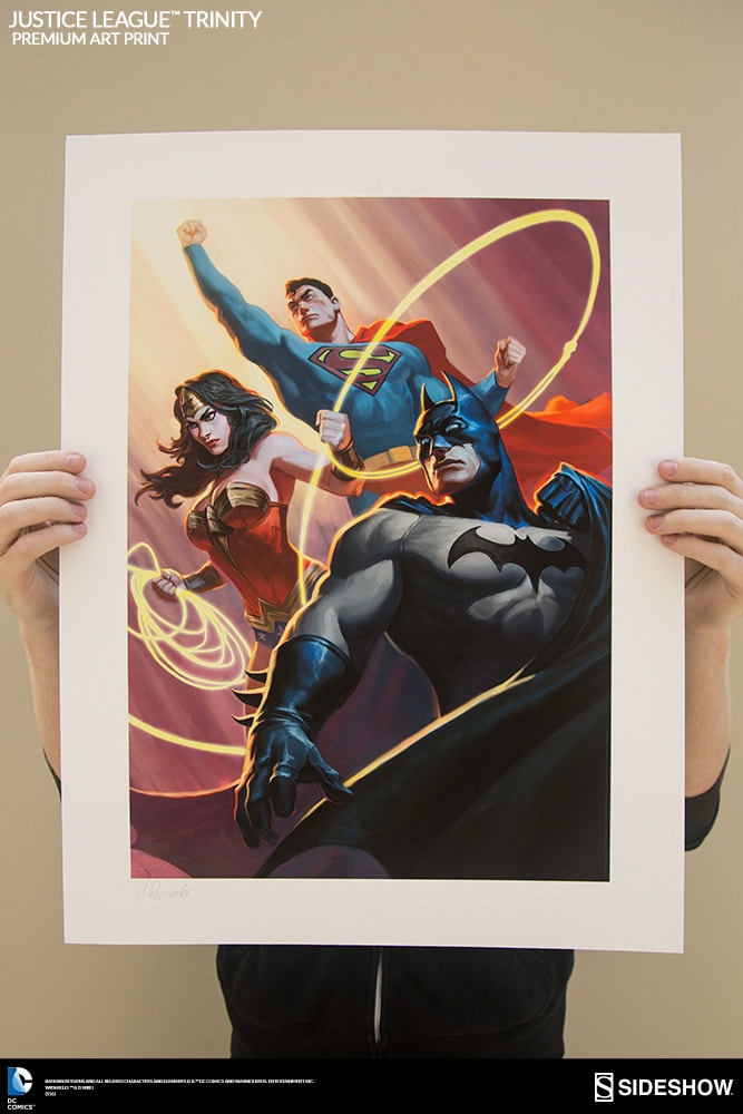 DC Comics Justice League Trinity Art Print  View 11