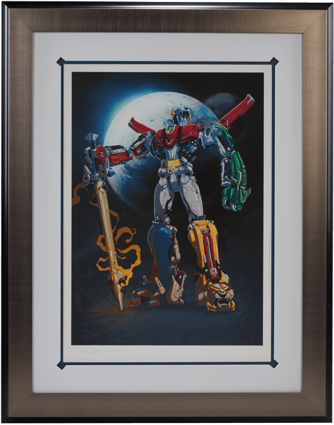 Voltron: Defender of the Universe Voltron Variant Art Print  Exclusive Edition (Prototype Shown) View 12