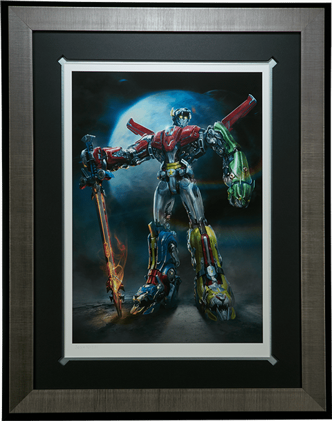 Voltron: Defender of the Universe Voltron Art Print  Exclusive Edition View 12