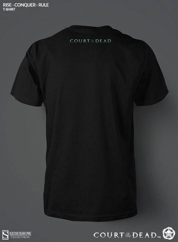 Rise Conquer Rule Process Print T-shirt