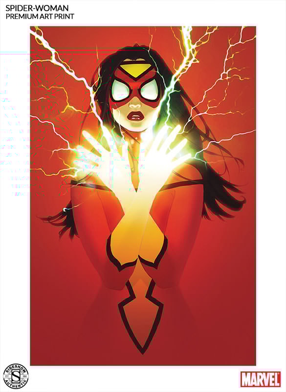 Marvel Spider-Woman Premium Art Print by Sideshow Collectibl