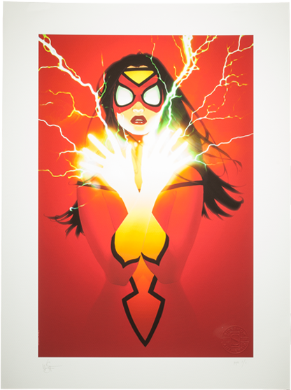 Marvel Spider-Woman Art Print  Exclusive Edition View 9
