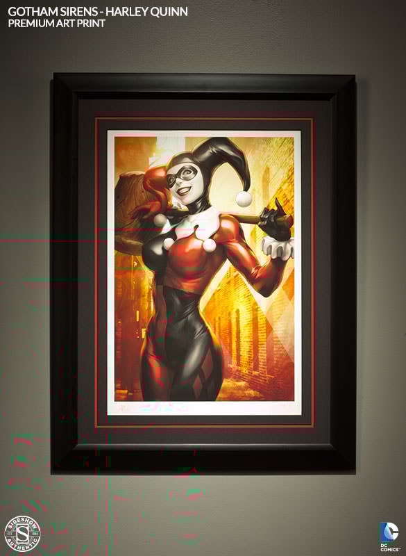 DC Comics Gotham Sirens: Harley Quinn Premium Art Print by S