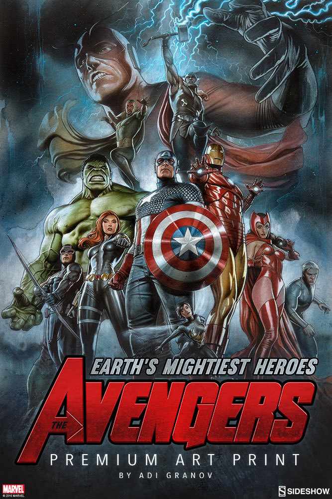 The Avengers Earths Mightiest Heroes by Adi Granov | Sideshow