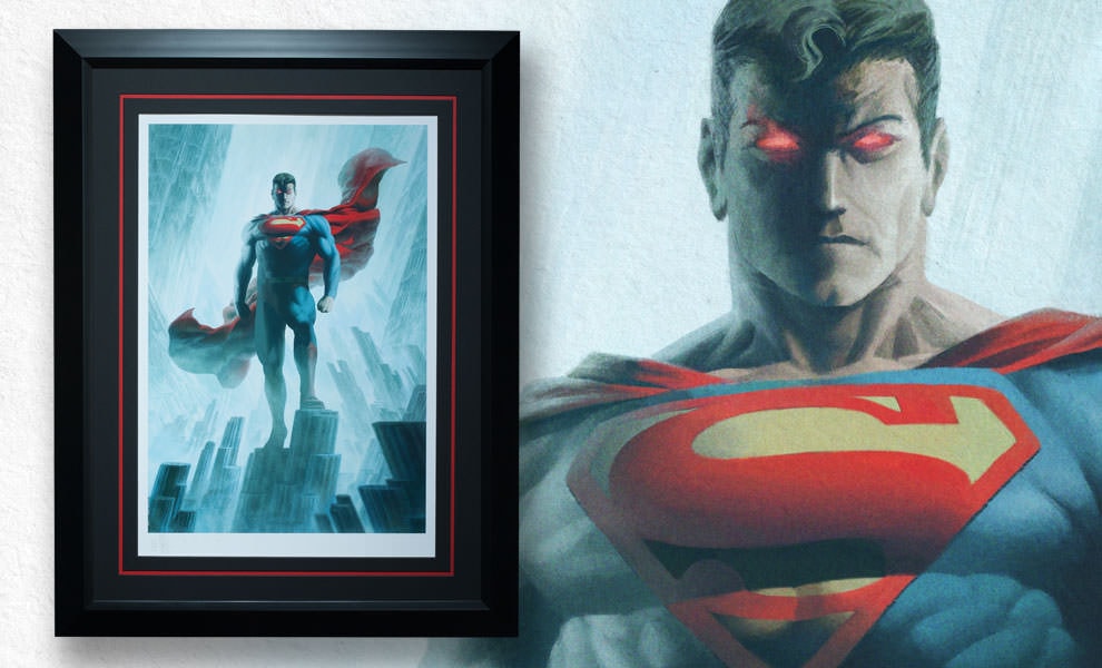 DC Comics Superman - Justice League Trinity Art Print  Exclusive Edition (Prototype Shown) View 1