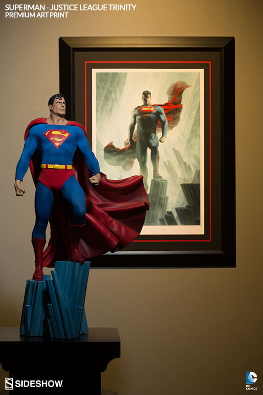 DC Comics Superman - Justice League Trinity Art Print  Exclusive Edition (Prototype Shown) View 4