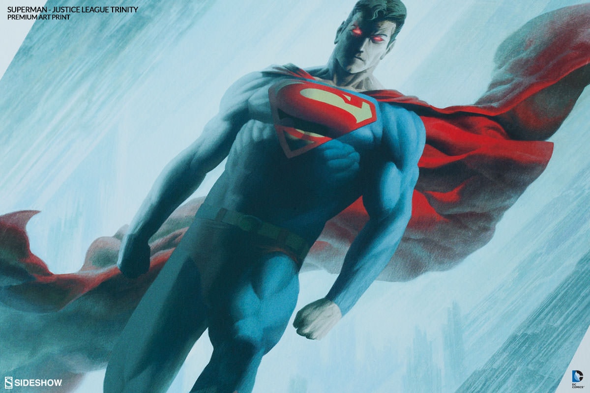 DC Comics Superman - Justice League Trinity Art Print  Exclusive Edition (Prototype Shown) View 5