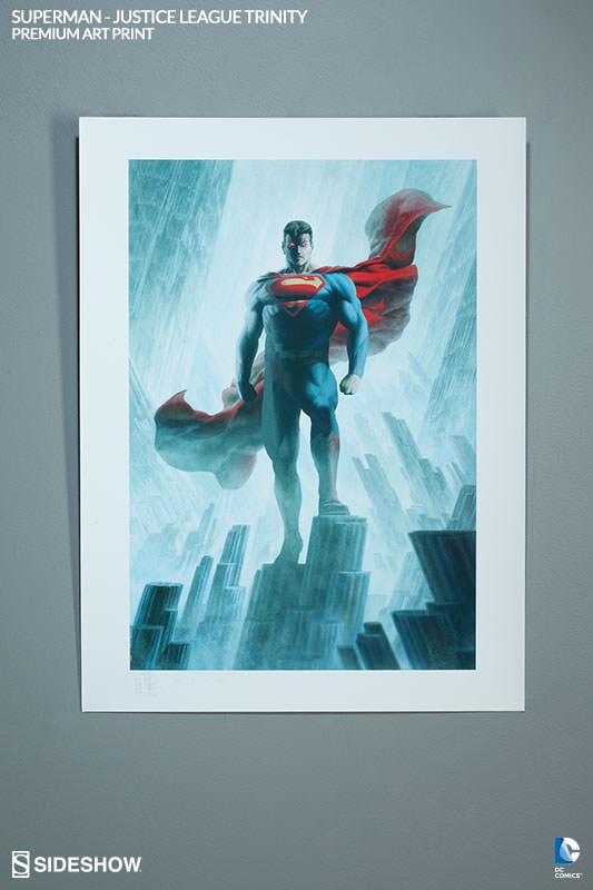 DC Comics Superman - Justice League Trinity Art Print  Exclusive Edition (Prototype Shown) View 9