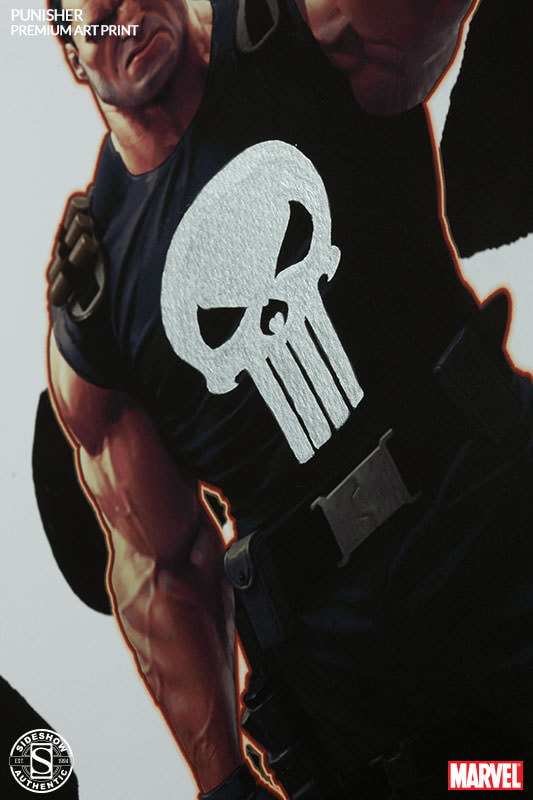 Marvel Punisher Brutal Justice Art Print  Exclusive Edition (Prototype Shown) View 6