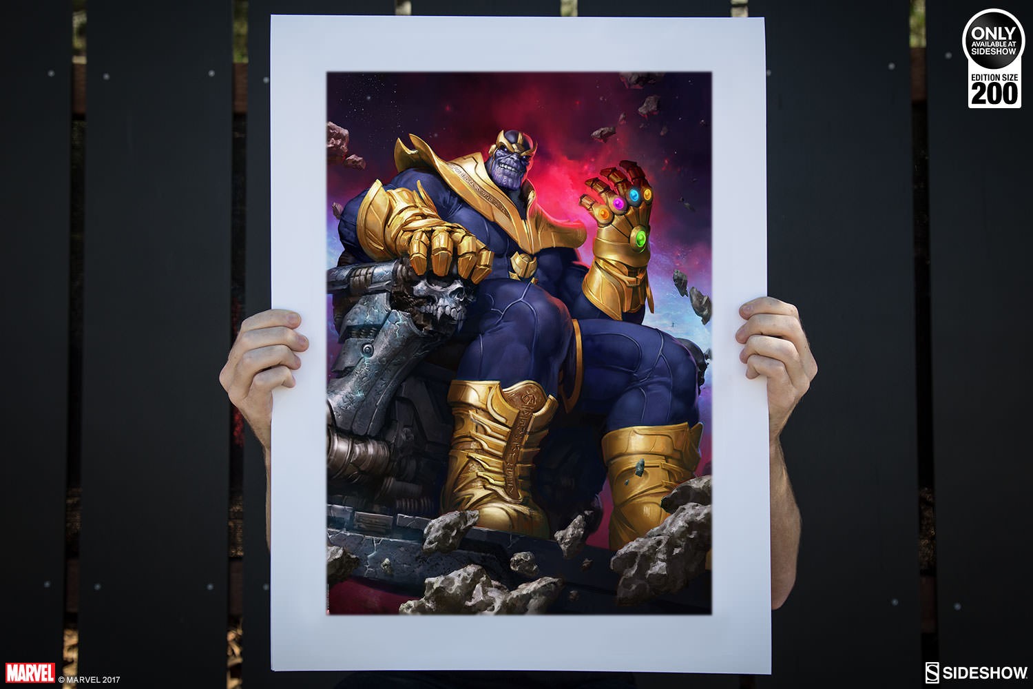 Marvel Thanos on Throne Art Print  Exclusive Edition (Prototype Shown) View 10