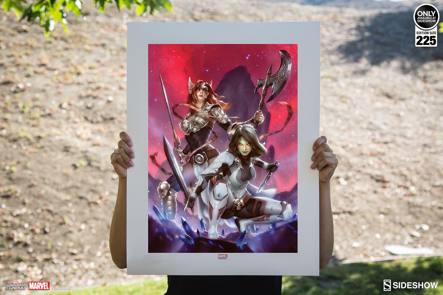 Marvel Gamora Angela Art Print  Exclusive Edition View 10