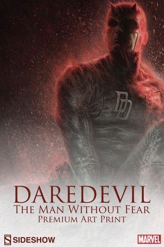 Marvel Daredevil, The Man Without Fear Premium Art Print by