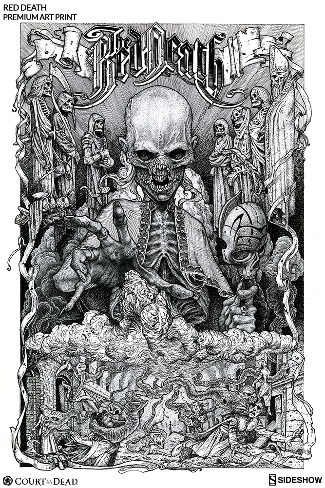 Court of the Dead The Red Death Art Print  View 3